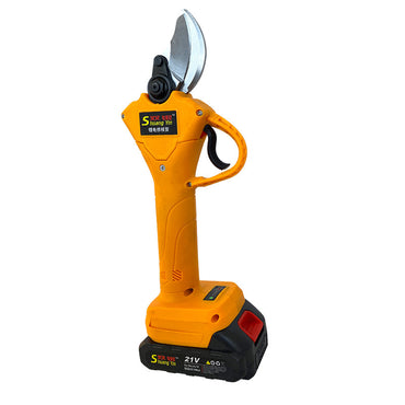 Ciseaux électriques portatifs de batterie au Lithium de cisailles de branche de jardin d'arbre fruitier de jardinage