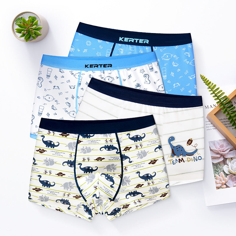 Sous-vêtements pour garçon Boxer Coton Sous-vêtements pour enfants