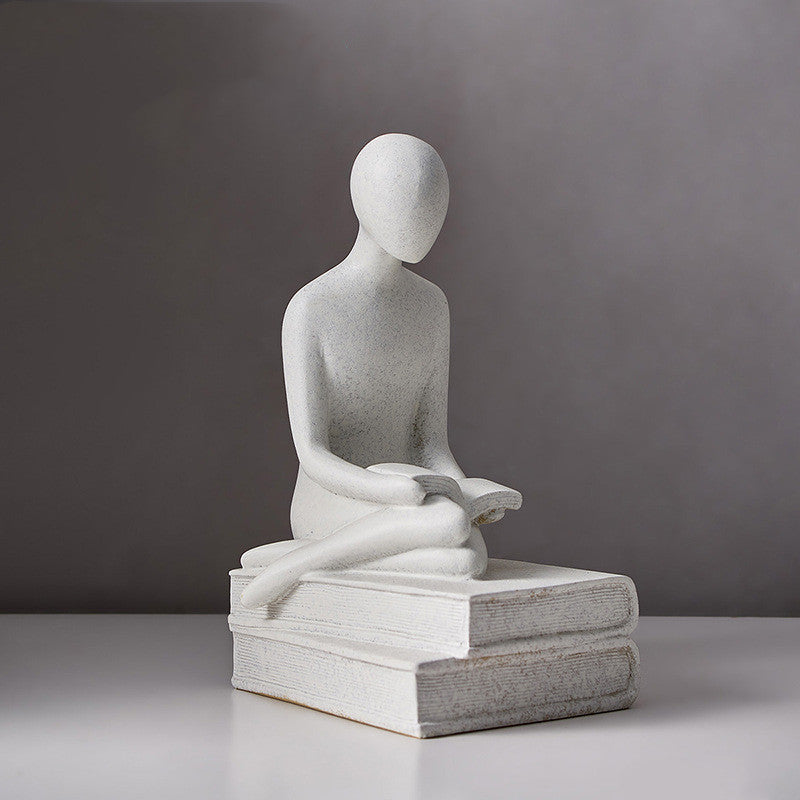 Statue d'amour abstraite, décoration nordique pour salon, décoration de maison, Sculpture d'art moderne, décoration de pièce esthétique