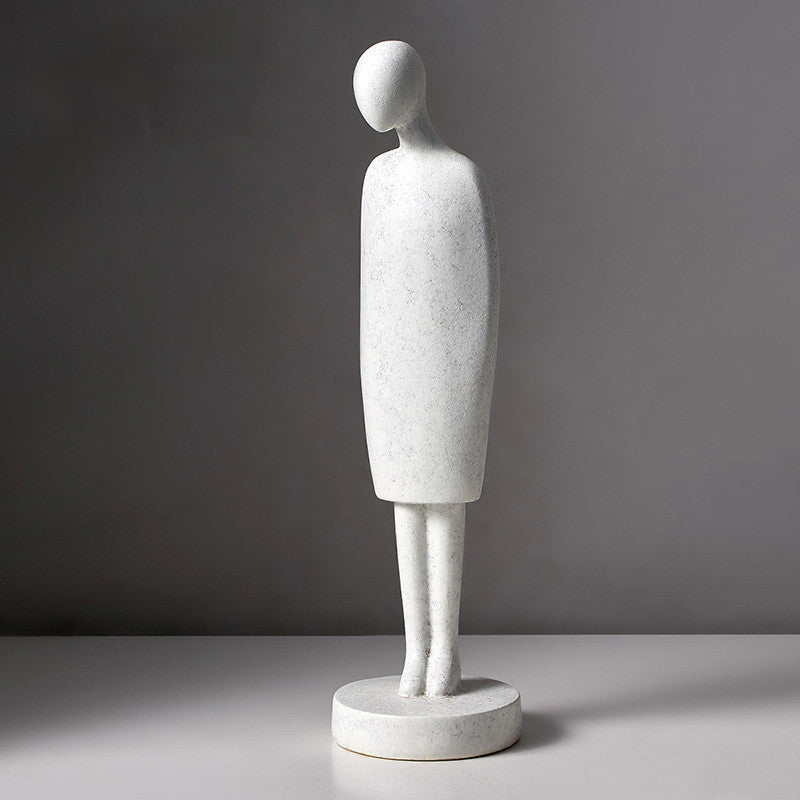 Statue d'amour abstraite, décoration nordique pour salon, décoration de maison, Sculpture d'art moderne, décoration de pièce esthétique