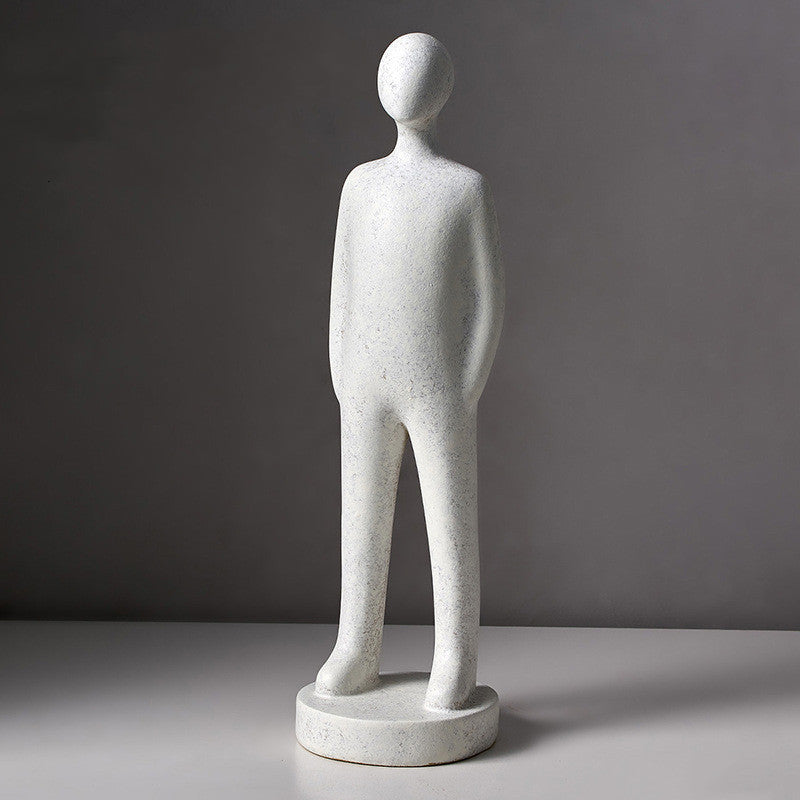Statue d'amour abstraite, décoration nordique pour salon, décoration de maison, Sculpture d'art moderne, décoration de pièce esthétique