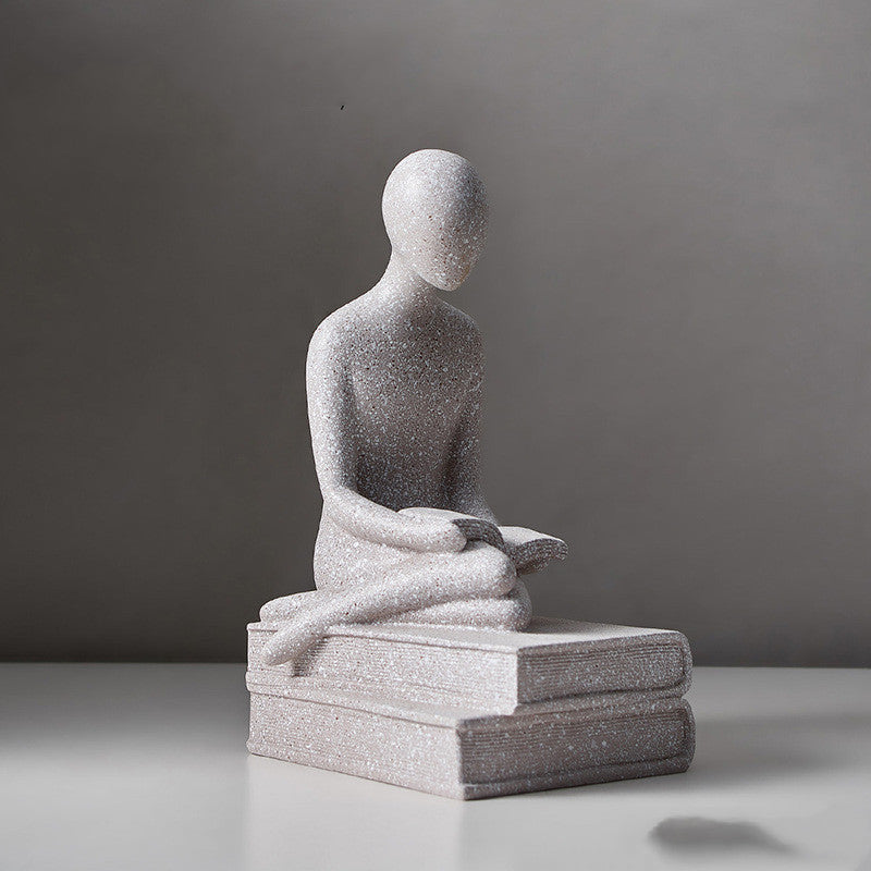 Statue d'amour abstraite, décoration nordique pour salon, décoration de maison, Sculpture d'art moderne, décoration de pièce esthétique
