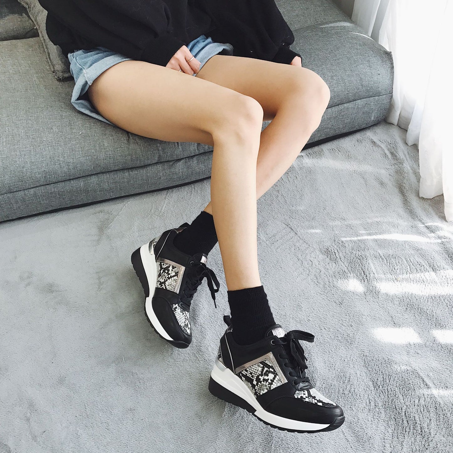 Chaussures pour femmes Style de sport chaussures simples femmes décontracté