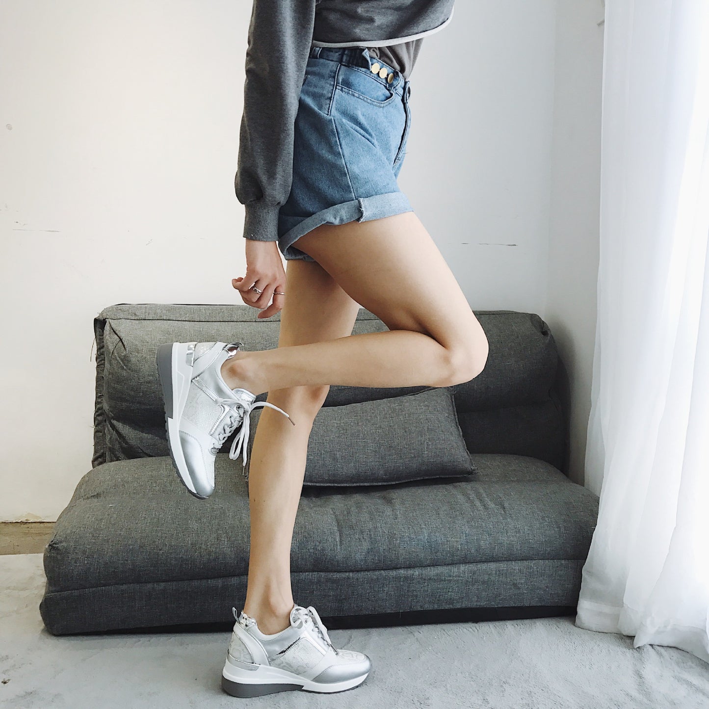 Chaussures pour femmes Style de sport chaussures simples femmes décontracté