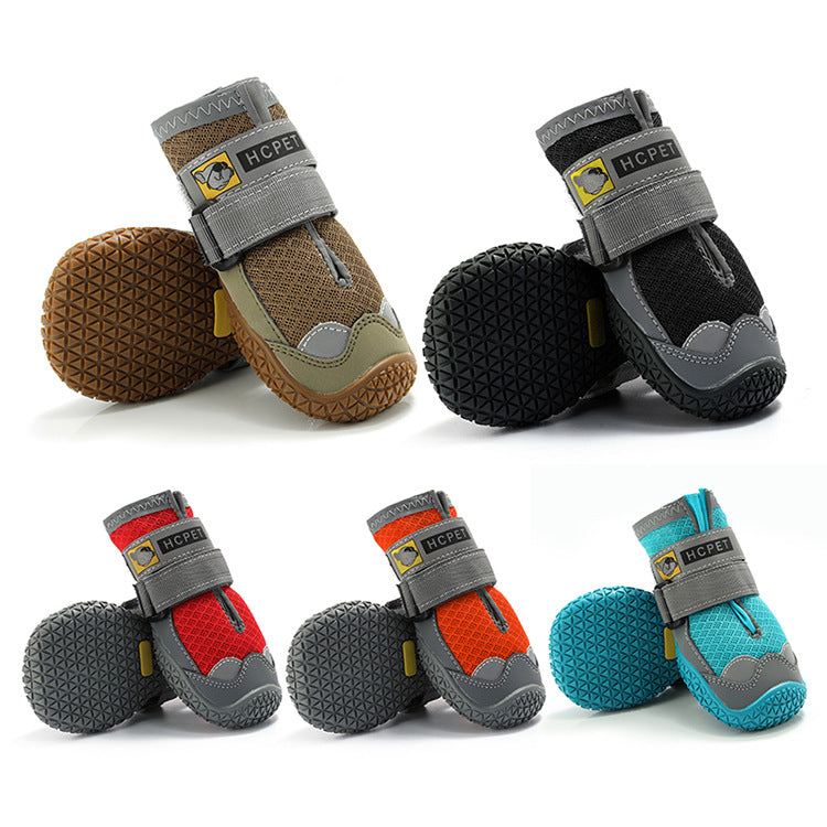 Chaussures pour chiens de compagnie Chaussures d'été respirantes pour animaux de compagnie