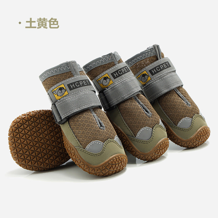 Chaussures pour chiens de compagnie Chaussures d'été respirantes pour animaux de compagnie