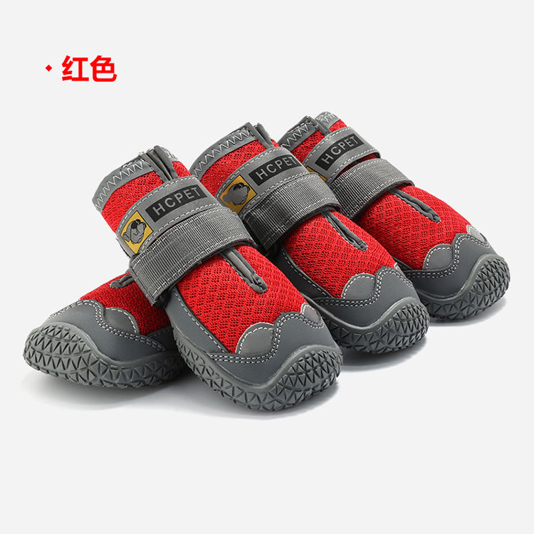 Chaussures pour chiens de compagnie Chaussures d'été respirantes pour animaux de compagnie