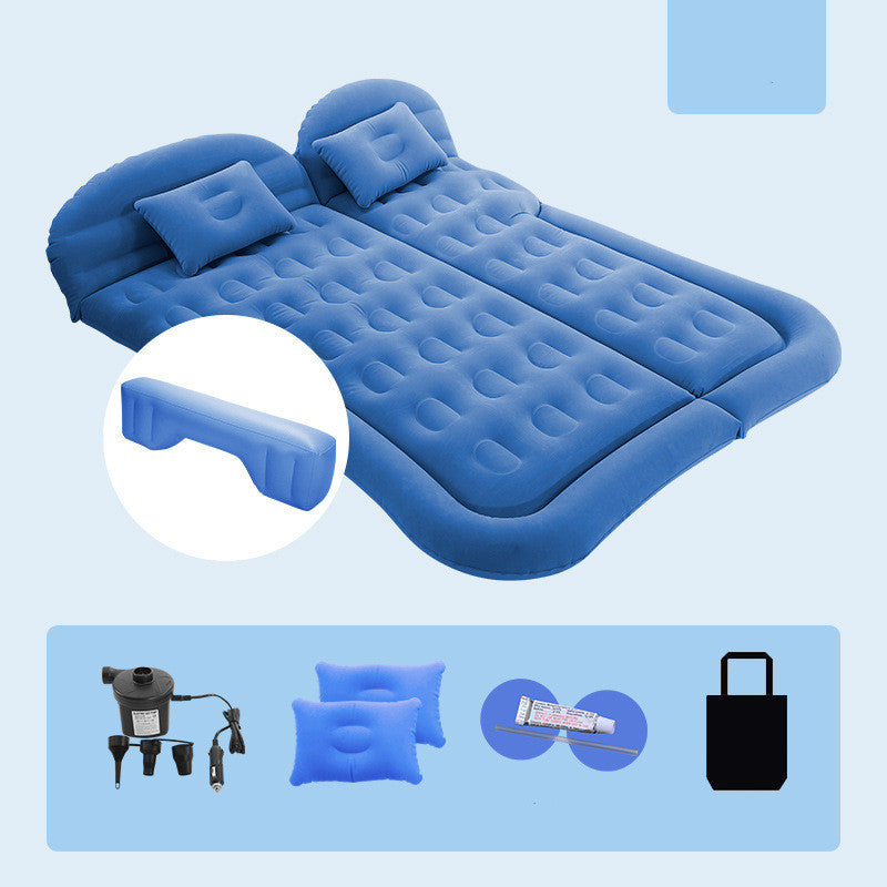 Car Inflatable Mattress - SUV Trunk Sleeping Pad with Air Pump