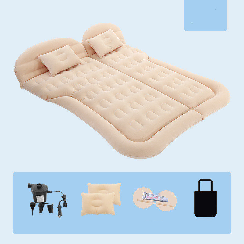 Car Inflatable Mattress - SUV Trunk Sleeping Pad with Air Pump
