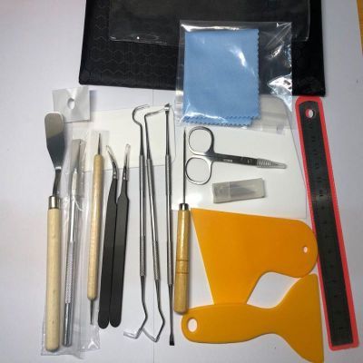 Diy Dried Flower Craft 22-Piece Craft Vinyl Sticker Craft Embossed Dried Flower Tool Set