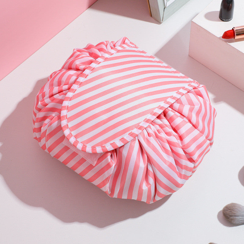 Minimalist Large Cosmetic Travel Organizer - Simple & Portable Beauty Storage Bag