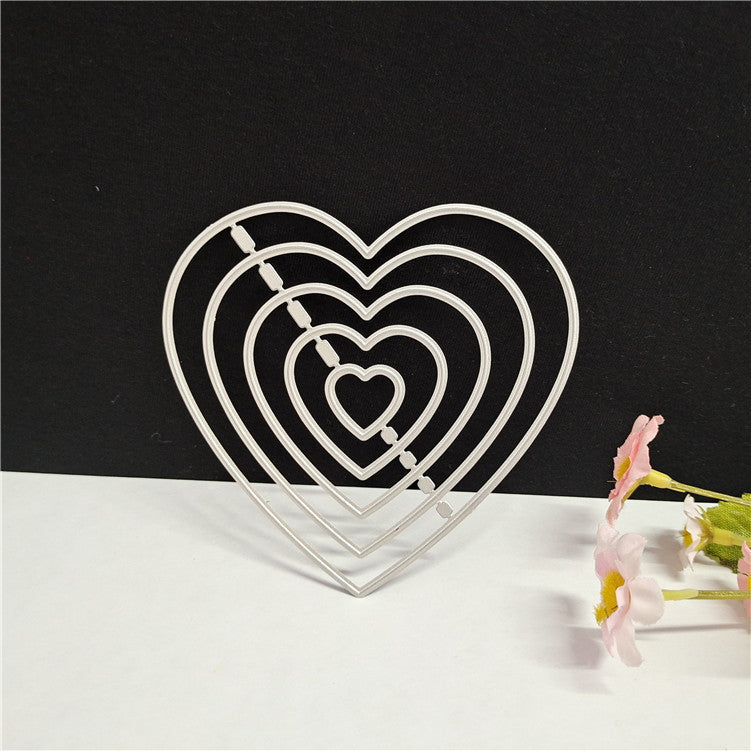Kärlek Metall Stansningar Nya Scrapbooking Hantverk Dies Korttillverkning Album Prägling Papperspyssel Diecut
