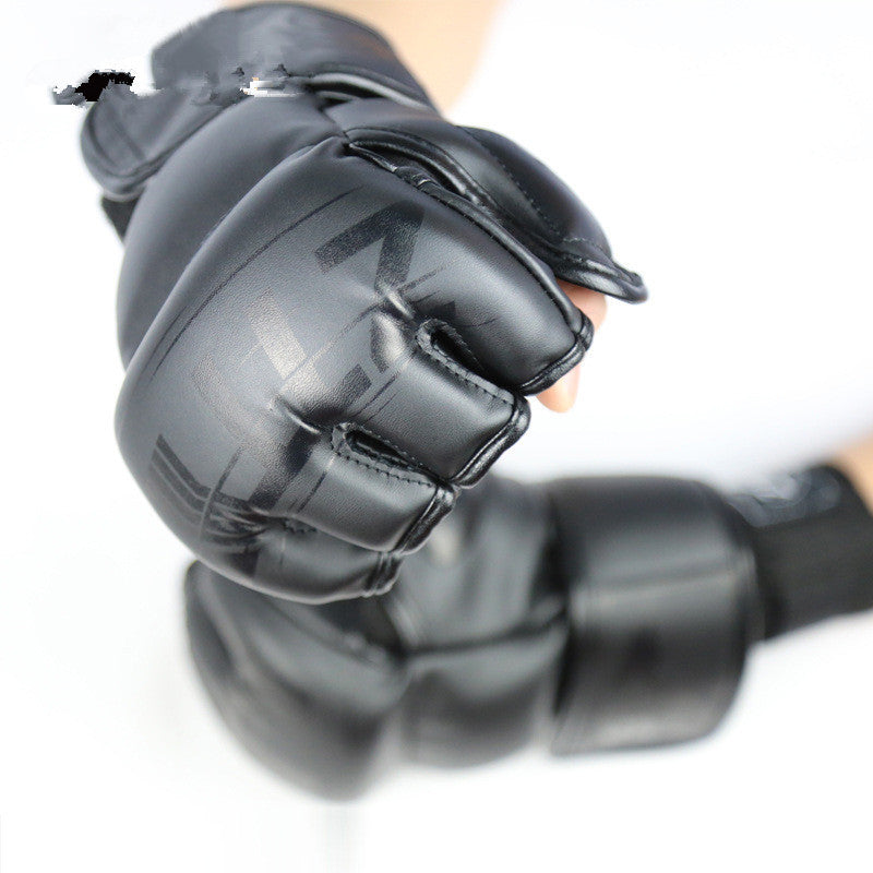 Ny produkt Fighting Boxningshandskar Halvfingerhandskar