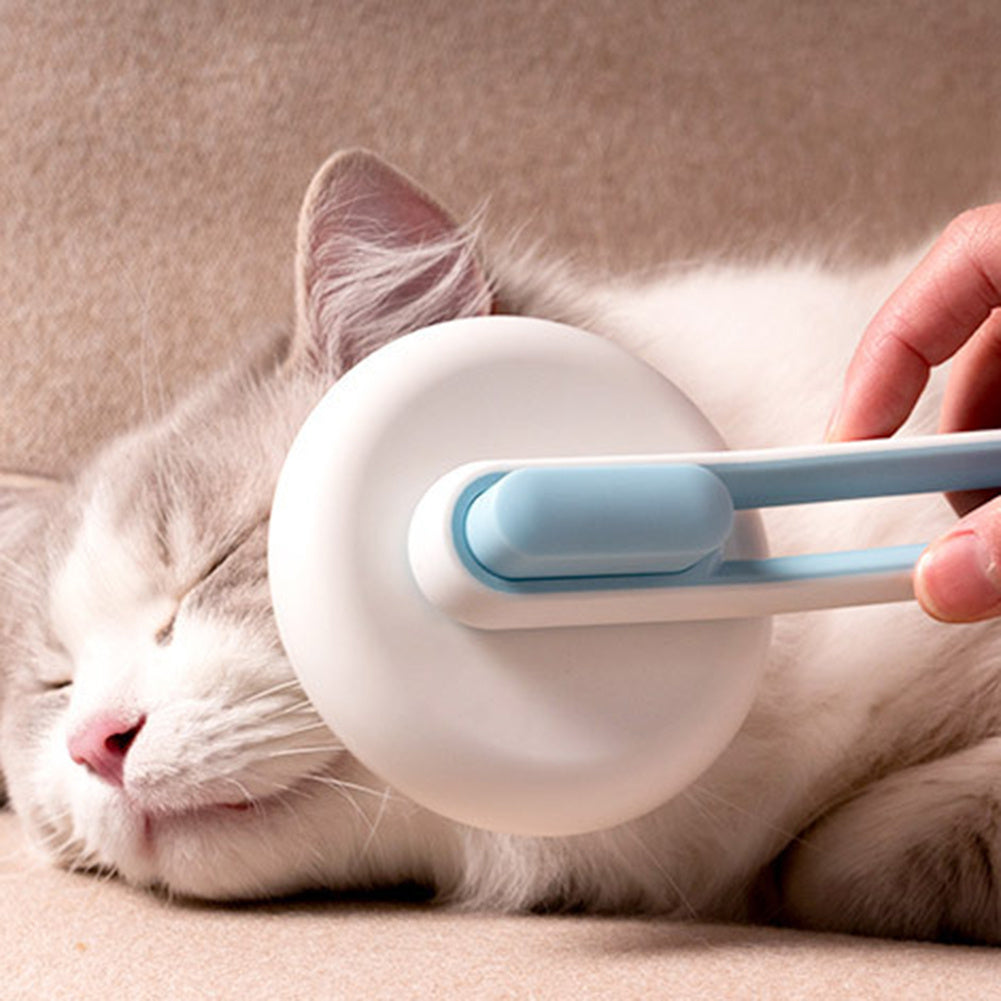 Pet Hair Remover Brush - Automatic Massage Comb for Cats & Dogs