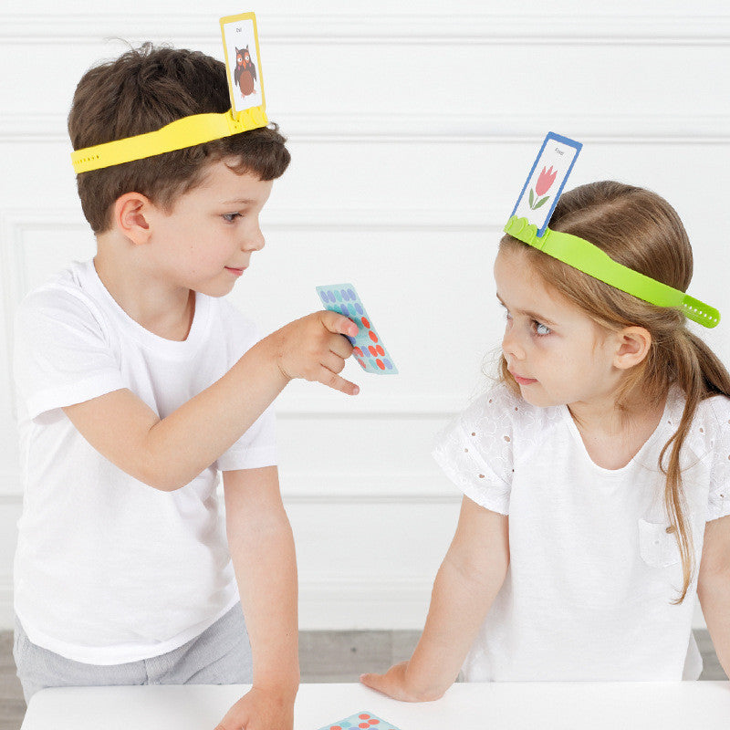 MiDeer Puzzle Table Games 3-6Years You Draw Me To Toys Parent-child Interactive Early Childhood Games Toy Jigsaw Puzzle