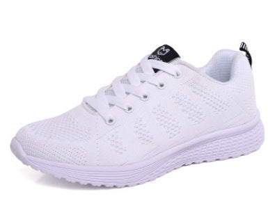 New Style Sport Shoes Women Flying Woven Mesh Women's Shoes Sports Shoes