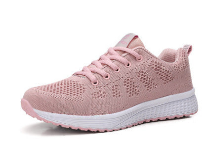 New Style Sport Shoes Women Flying Woven Mesh Women's Shoes Sports Shoes