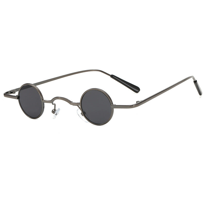 Super petites lunettes de soleil rétro à monture ronde pour hommes femmes lunettes Prince lunettes de soleil Hip Hop