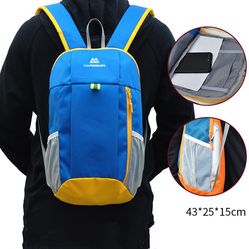 Sac à dos de sport de plein air, sac d'alpinisme multifonctionnel, petit sac d'école de loisirs pour hommes, femmes et enfants