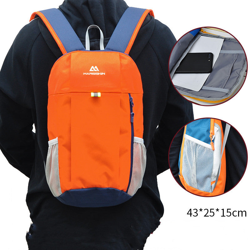 Sac à dos de sport de plein air, sac d'alpinisme multifonctionnel, petit sac d'école de loisirs pour hommes, femmes et enfants