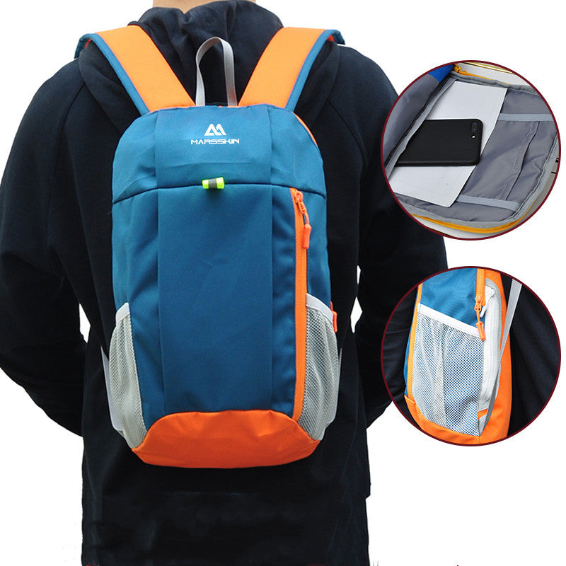 Sac à dos de sport de plein air, sac d'alpinisme multifonctionnel, petit sac d'école de loisirs pour hommes, femmes et enfants
