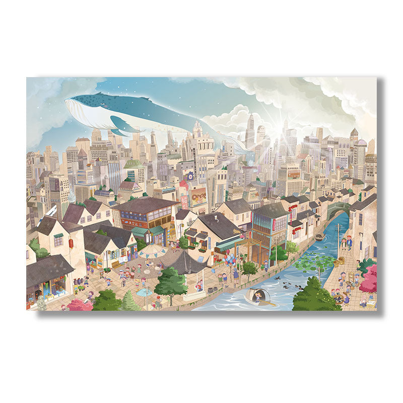 1000 Pieces Paper Puzzle - Handmade DIY Puzzle for Adults