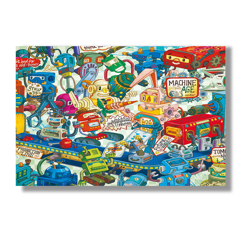 1000 Pieces Paper Puzzle - Handmade DIY Puzzle for Adults