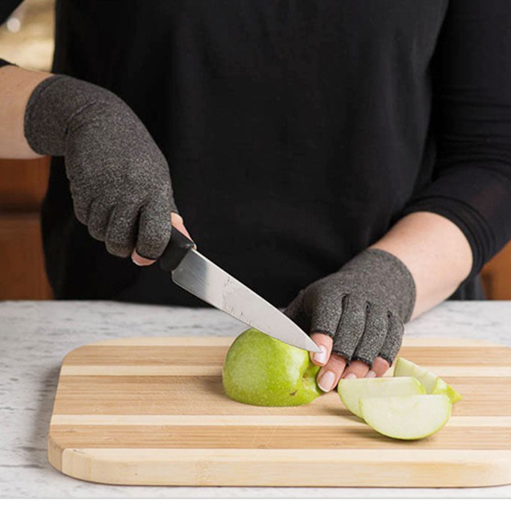 Fingerlösa tryckhandskar Artritrehabilitering Träningshandskar för omvårdnad