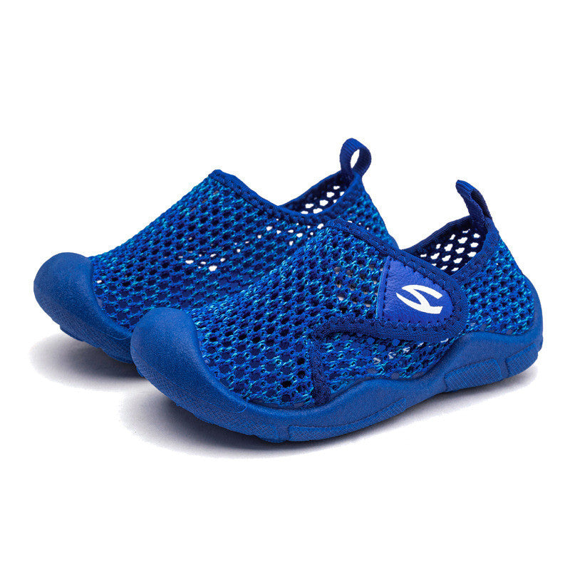 New Summer Children's Shoes by Habibi Bear 2021 - Soft Loose Indoor Simple Mesh Breathable Boys Sports Shoes