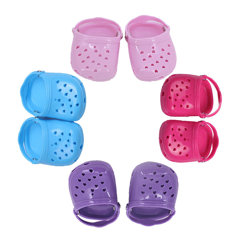 Doll Shoes - Breathable Hole Sandals for 18-inch American Girl Dolls