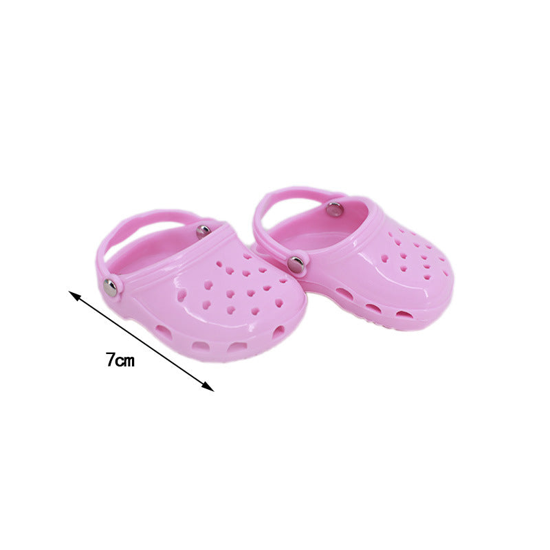 Doll Shoes - Breathable Hole Sandals for 18-inch American Girl Dolls