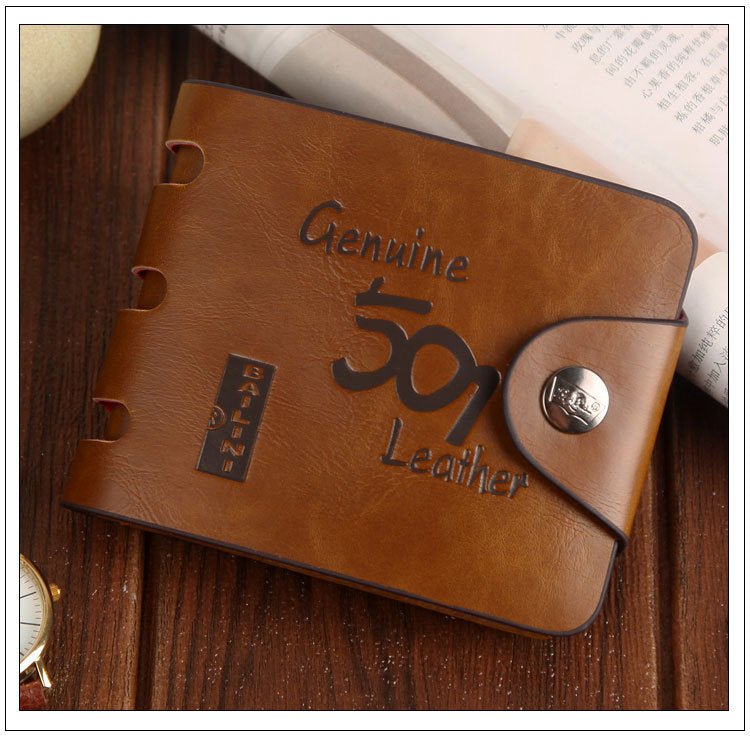 Portefeuille court pour hommes Portefeuille Hunter Vintage
