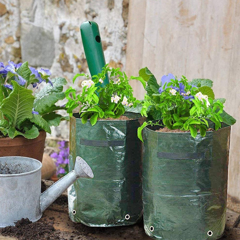 Potatisodlingspåsar Grönsaksplanteringslåda Odlingspåse DIY Tyg Odlingskruka Utomhus Trädgårdskrukor Trädgårdsredskap Grönsaksträdgård