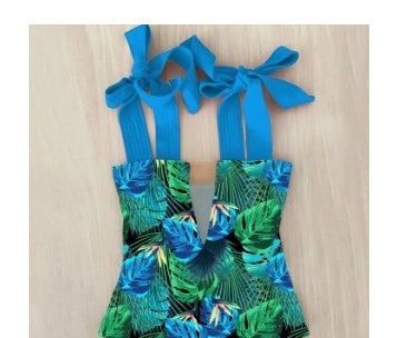 Badkläder Baddräkt Dam Bikini Sexig Simning Röd Hög midja