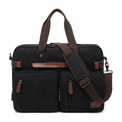 Tote Ryggsäck 15,6 17,3 tum Laptop Ryggsäck Mode Resor Business Ryggsäck Cabriolet Nylon Vattentät Student Ryggsäck