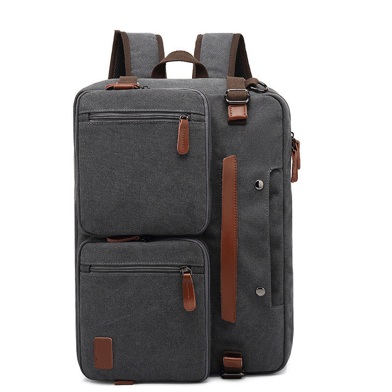 Tote Ryggsäck 15,6 17,3 tum Laptop Ryggsäck Mode Resor Business Ryggsäck Cabriolet Nylon Vattentät Student Ryggsäck
