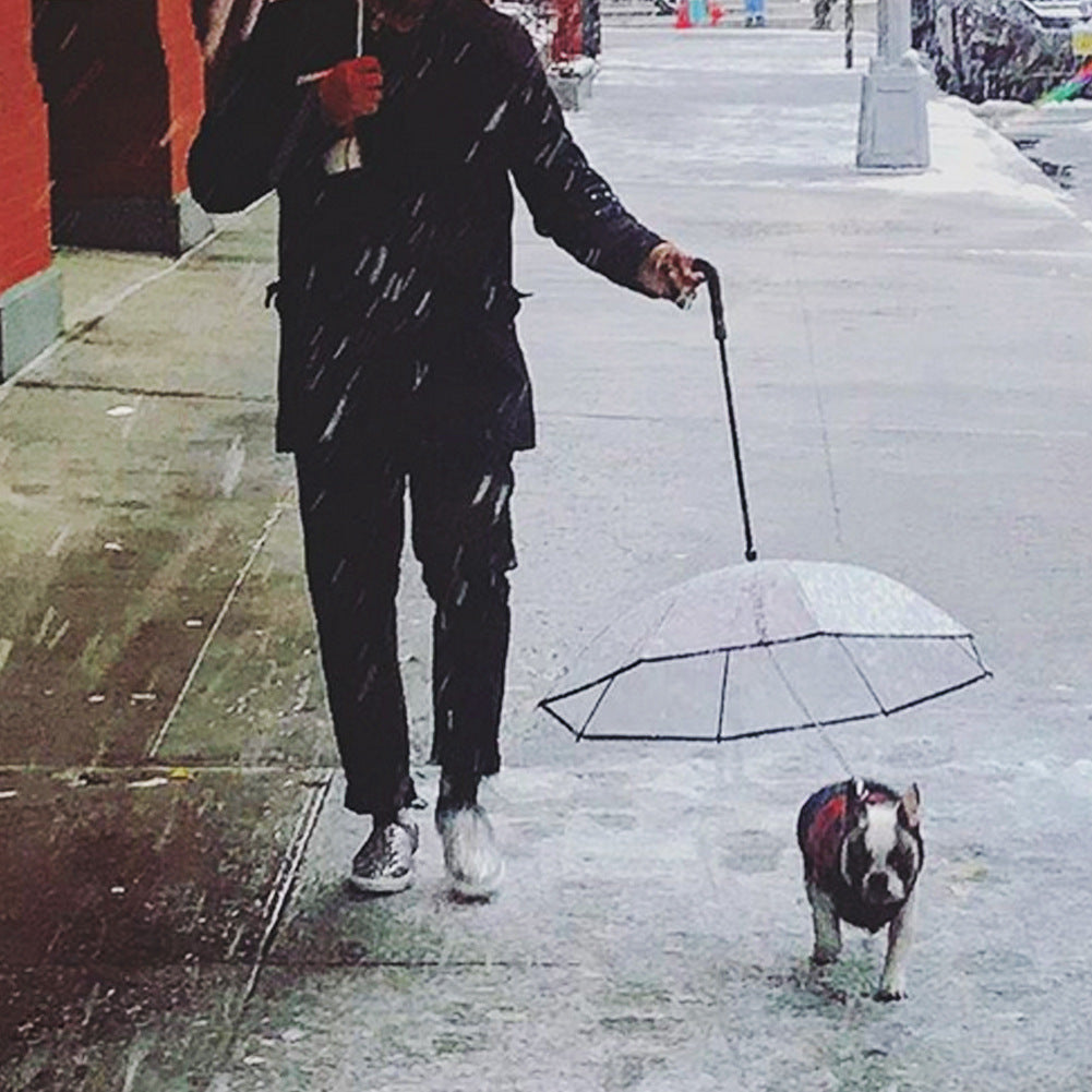 Transparent Pet Umbrella - Dog Umbrella Pet Products