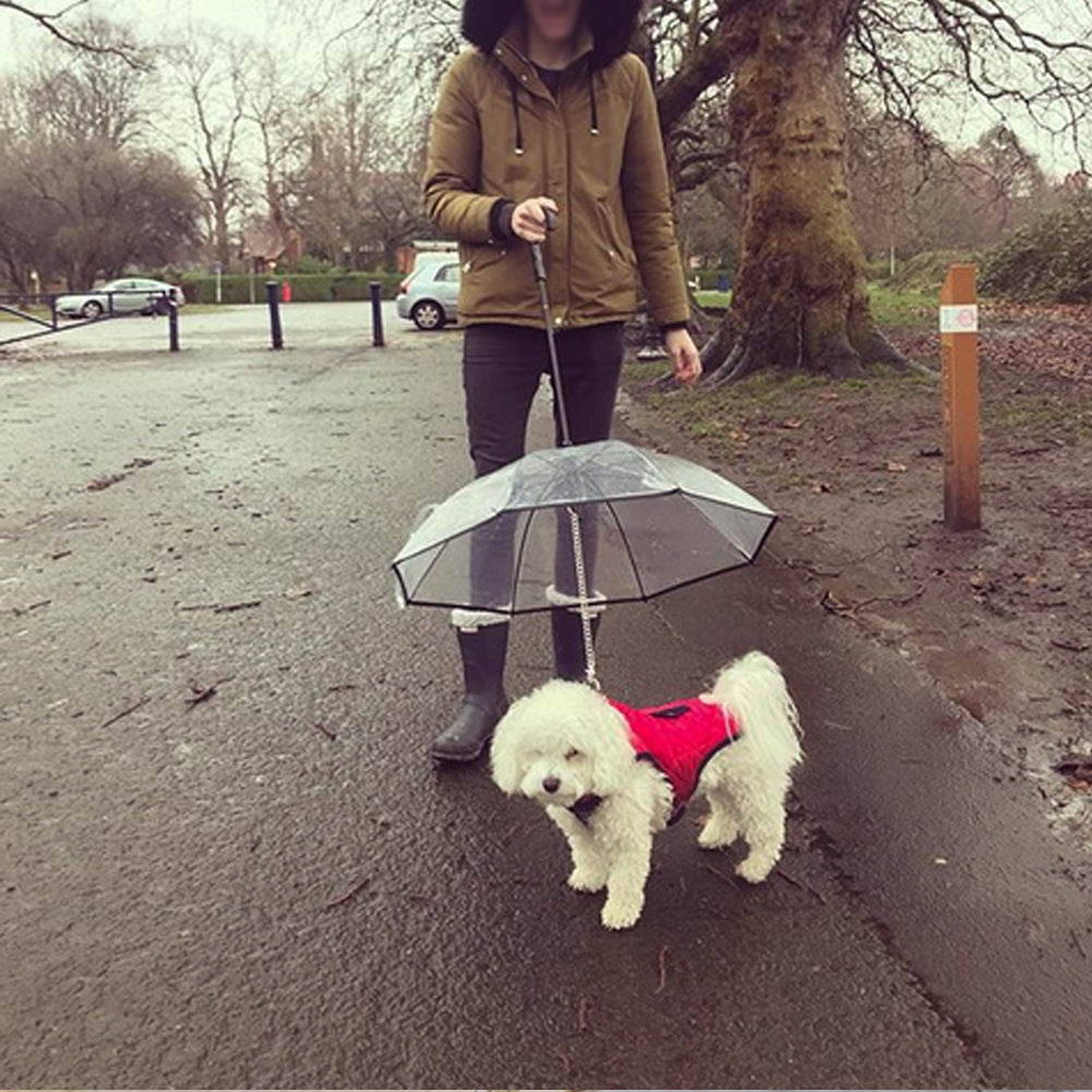 Transparent Pet Umbrella - Dog Umbrella Pet Products
