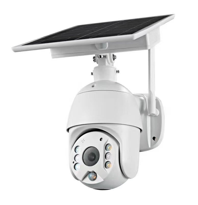 4G SIM-kortsäkerhetsskydd LTE-kamera 1080P IP WIFI Trådlös Smart Home CAM 8W Solpanel Batteri utomhus natt visuon