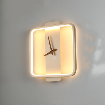 Lampe à modeler nordique Vägglampa sovrum Sänglampa klocka