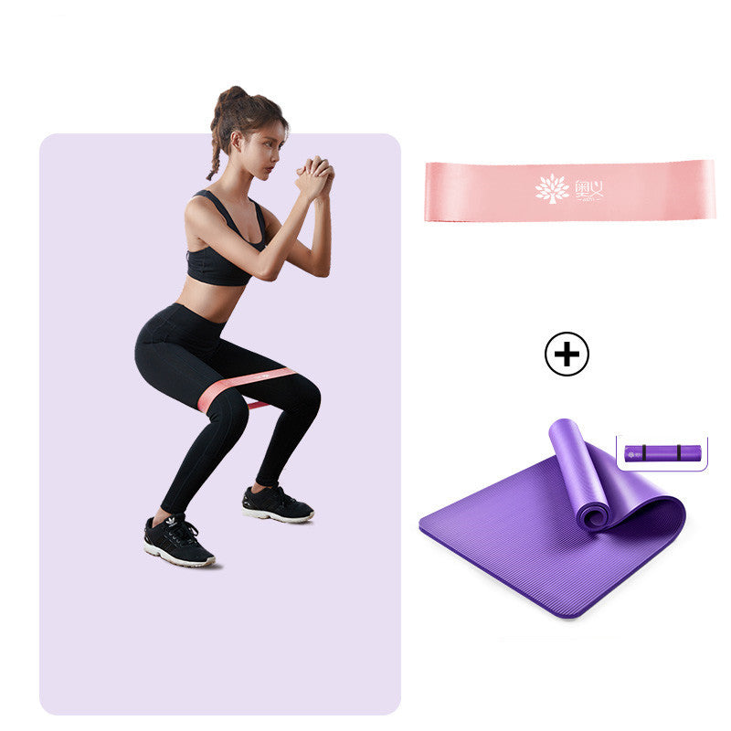 Premium NBR Yoga Mat Set - Thickened Widened Non-Slip Yoga Mat with Complete Fitness Accessories