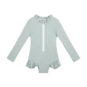 Maillot de bain Triangle en forme de barboteuse, Bikini, couleur unie