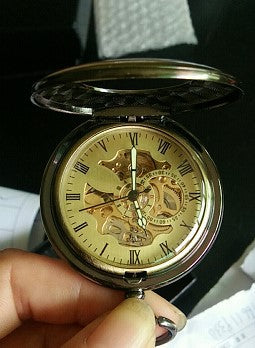 Vintage Carved Hollow Gift Souvenir Pocket Watch - Charming Modern Beautiful Intricate Reliable Stylish Must-Have