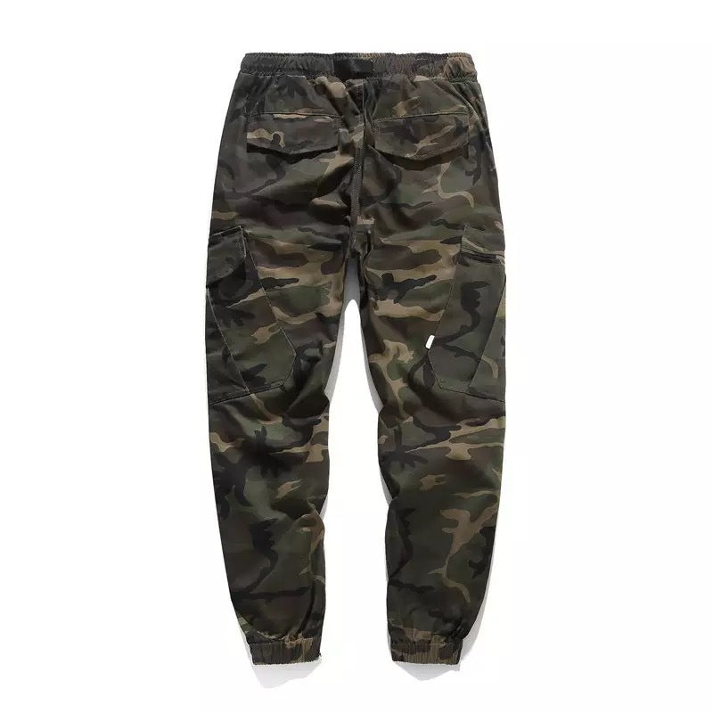 Herr Casual Sommar Streetwear Jeans Jogger Pan