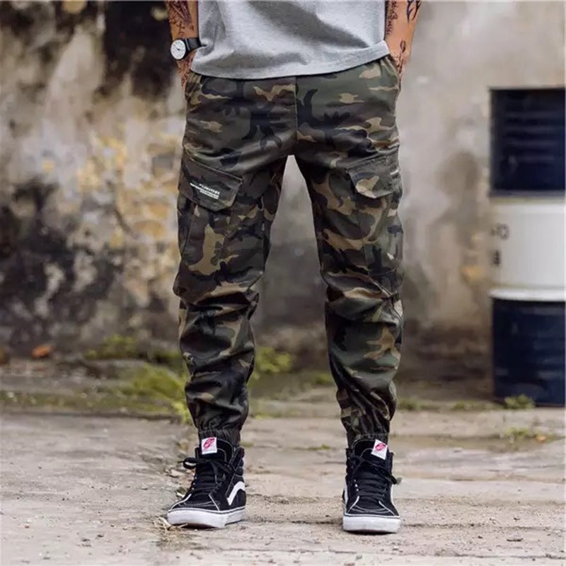 Herr Casual Sommar Streetwear Jeans Jogger Pan