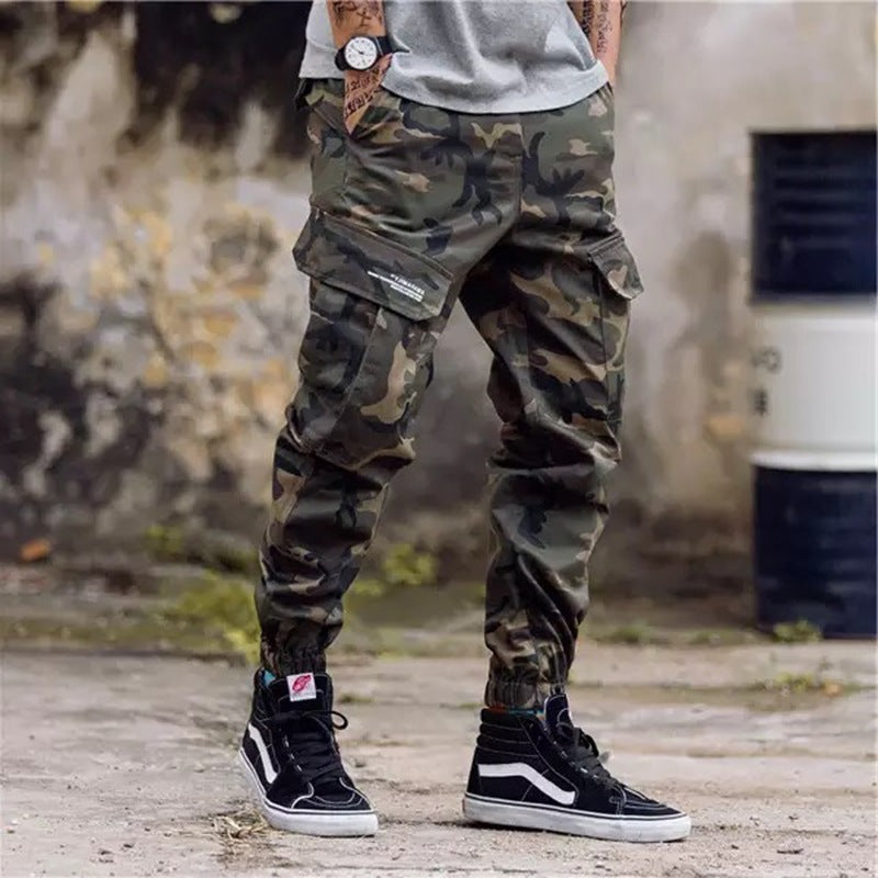Herr Casual Sommar Streetwear Jeans Jogger Pan