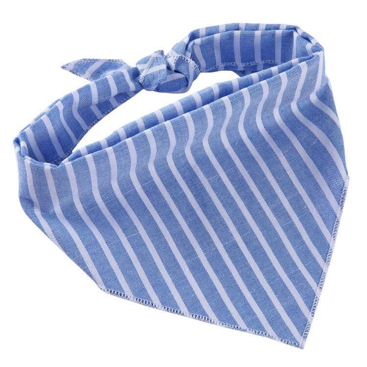 Bandana réglable en coton pour animaux de compagnie, foulard triangulaire pour chat, serviette de salive douce, accessoires pour petits, moyens et grands chiens