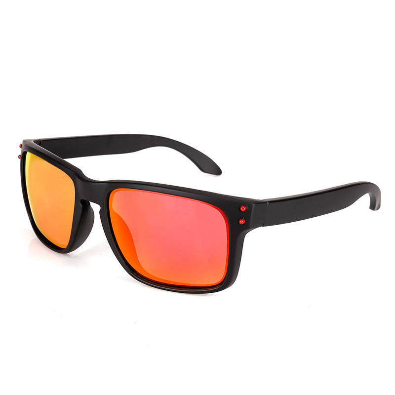 Men's Polarized Sports Sunglasses - UV400 Protection Plastic Frame