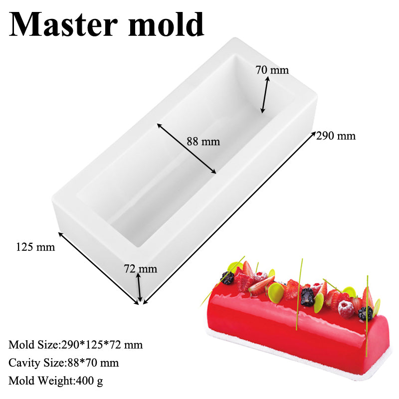 Moule à gâteau en Silicone en rouleau de Mousse, tissé en forme de cœur, Grain de bois, café, tapis en losange