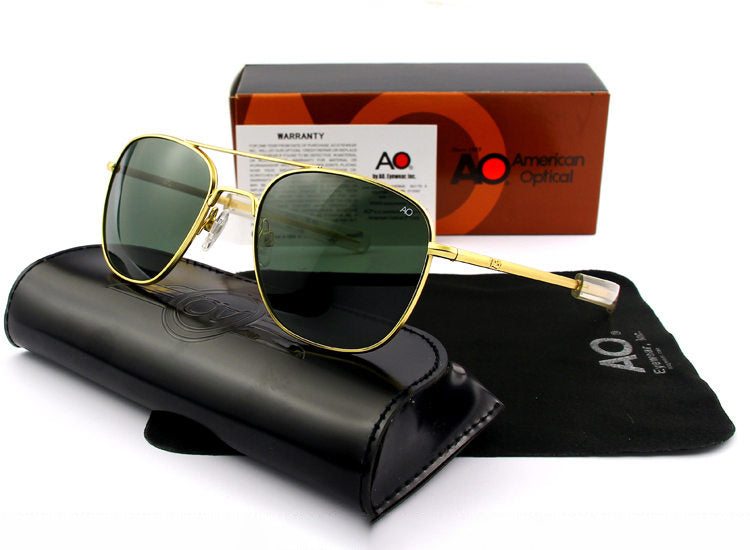 Lunettes de soleil hommes et femmes lunettes de soleil polarisées carrées lunettes de soleil à verres en verre